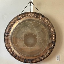 Shawn Aceto 36" Hand Made Gong ALCHEMY Sound Healing Bath