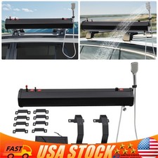 Portable 30l Roof Rack Mount Overlanding Off Road Shower Solar Camping Car Roof