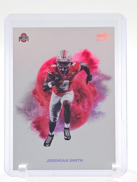 Jeremiah Smith 2025 Onit Black Color Blast Case Hit SSP #SP-2 State Q7038