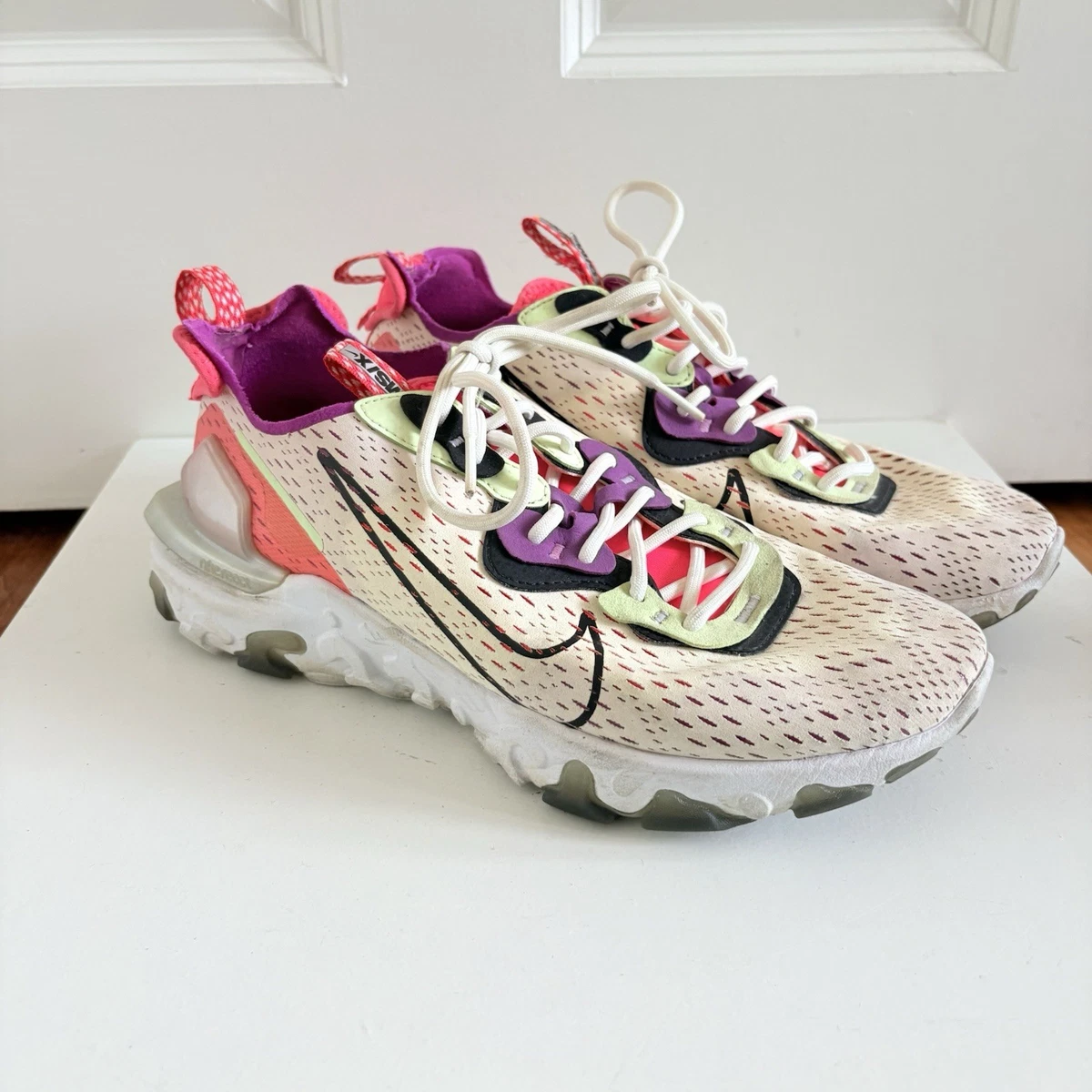 Nike React Vision Barely Volt Pink for Sale | Authenticity  display picture 3