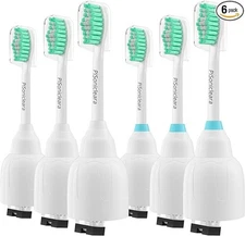 Replacement Toothbrush Heads(6 Pack) Compatible with Philips Sonicare E-Series E