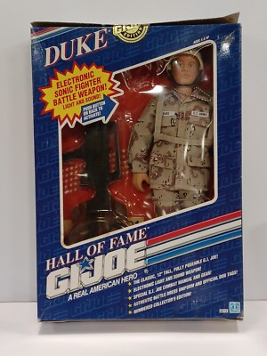 1991 GI JOE HALL of FAME 12” DUKE Electronic SONIC FIGHTER