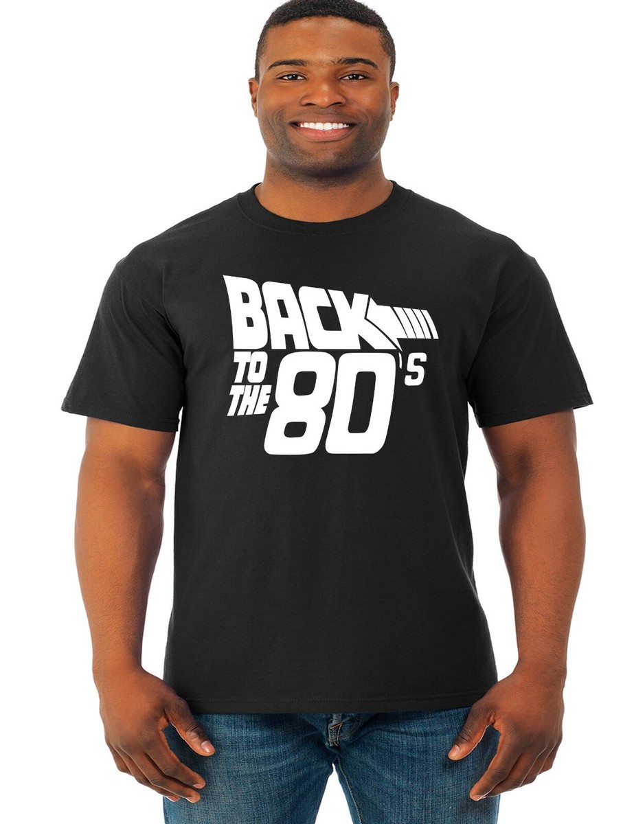 T-shirt Rétro « I The 80s » Pour Hommes – Look Années 80 Pour Fêtes Et Anniversaires – T-shirt Musique Vintage