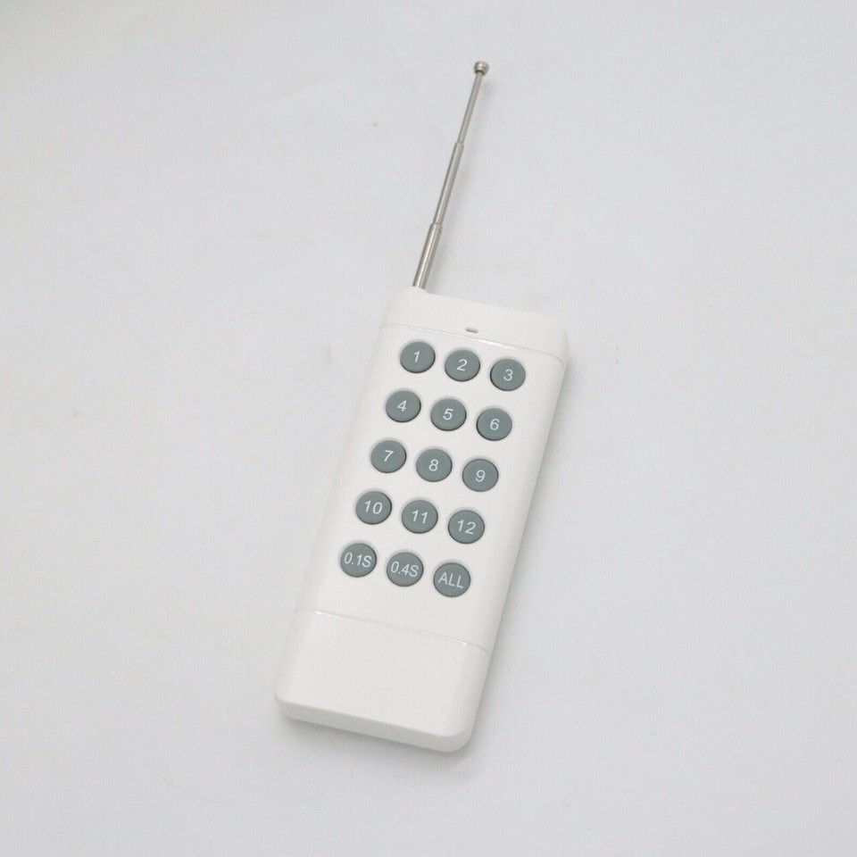 1 PC Profession 12 Cue Wireless Fireworks Firing System Remote Control ...