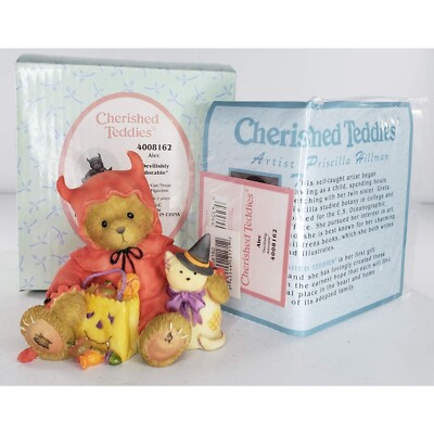 Cherished Teddies 4008162 Alex Devilishly Adorable Devit Cat Treat