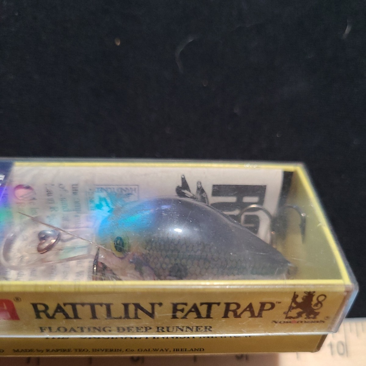Leurre Rapala Deep Runner (RR-7 HM) 9/16 Oz - Grand Plongeur - Estonie (NEUF, Emballage Usé)