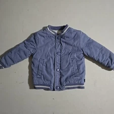 Baby B'gosh Coat 13 Months Blue Snap Jacket