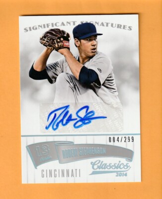 Robert Stephenson Cincinnati Reds 2014 Classics Significant Signatures /299 5R