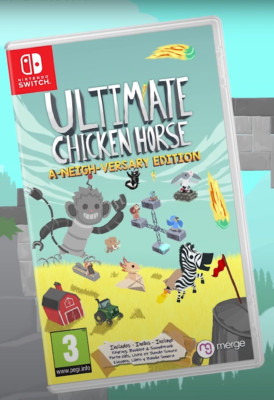 Ultimate Chicken Horse A-Neigh-Versary Edition (Nintendo Switch) [NEW & SEALED]