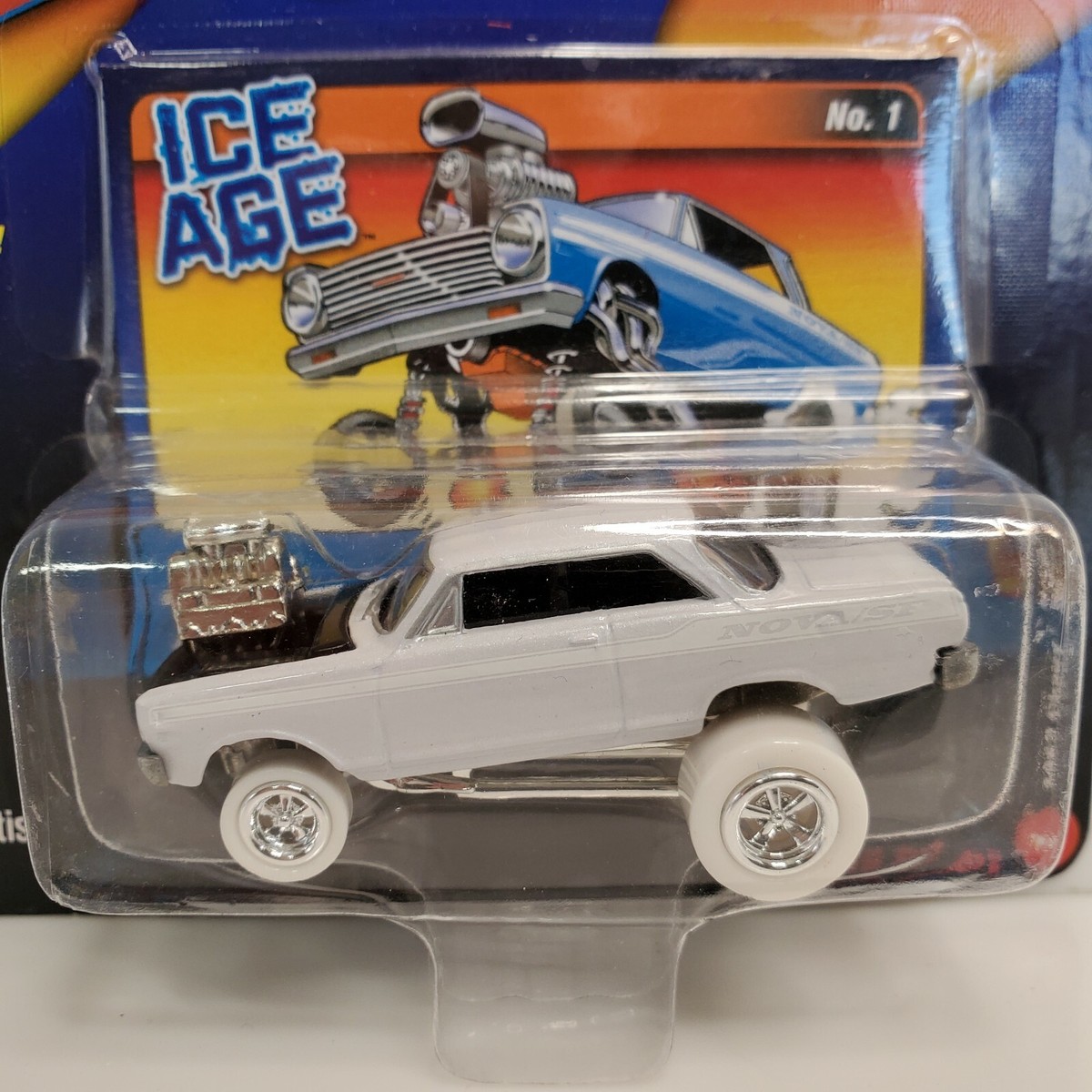 Rare Johnny Lightning Zingers! 1963 Chevy Nova White Lightning