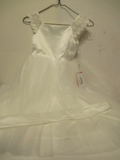 P24 Girls White Size 6 JJ's House Weeding and Special occasions Dress