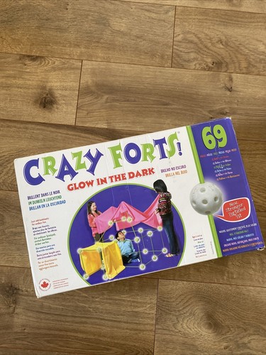 Crazy Forts Glow In The Dark Construction Fort Building Toy Crazy Forts Inc