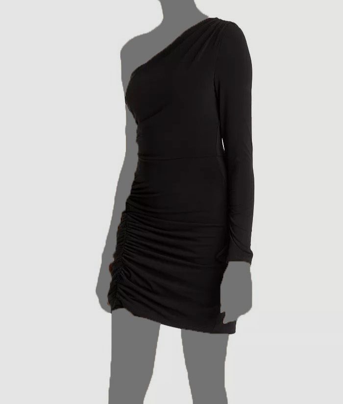 black strapless satin mini dress LEAU Solara Satin Corset Dress in Black at Nordstrom, Size Xx-Large
