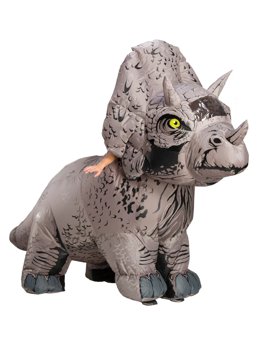 Costume Gonfiabile T-Rex AOGU Per Adulti E Bambini | Completo Halloween Con Ventilatore A Batteria