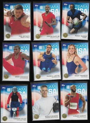 2016 Topps Olympic Olympics Complete Your GOLD Set Select Athlete $1.25 Ship