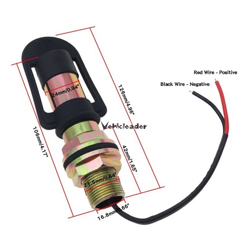 Rotating Flashing Amber Beacon Mount Flexible DIN Pole Tractor Mounting Light - Bild 7 von 7