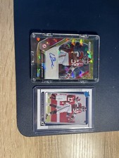 Christian Barmore Rookie Auto and Rated Rookie Lot