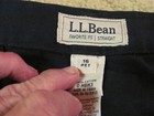 NWT Womens LL Bean Favorite Fit Straight Black Pants Wrinkle Resistant Cotton 16 — photo 4