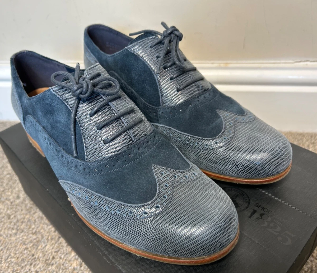 Ladies suede shop brogues uk