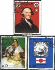 Paraguay 3410-3412 oblitéré 1981 Anniversaires et Evénements