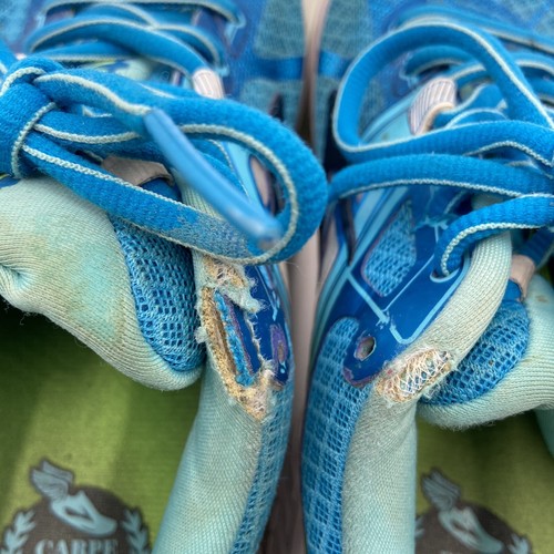 Brooks Ravenna 7 Running Shoes Women Size 9 Blue Mesh Breathable - 第 12/12 張圖片