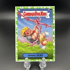 2023 Topps Garbage Pail Kids Green Booger Zipping Zeke R36655 