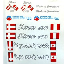 Sorenson Soren Son decals for vintage bicycle retro restoration 