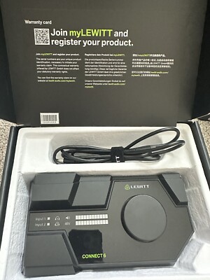 Lewitt Connect 6 USB-C Interface