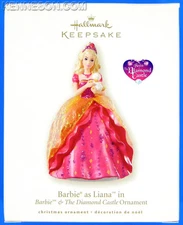 Barbie as Liana in Barbie & The Diamond Castle Hallmark Christmas Ornament 2008