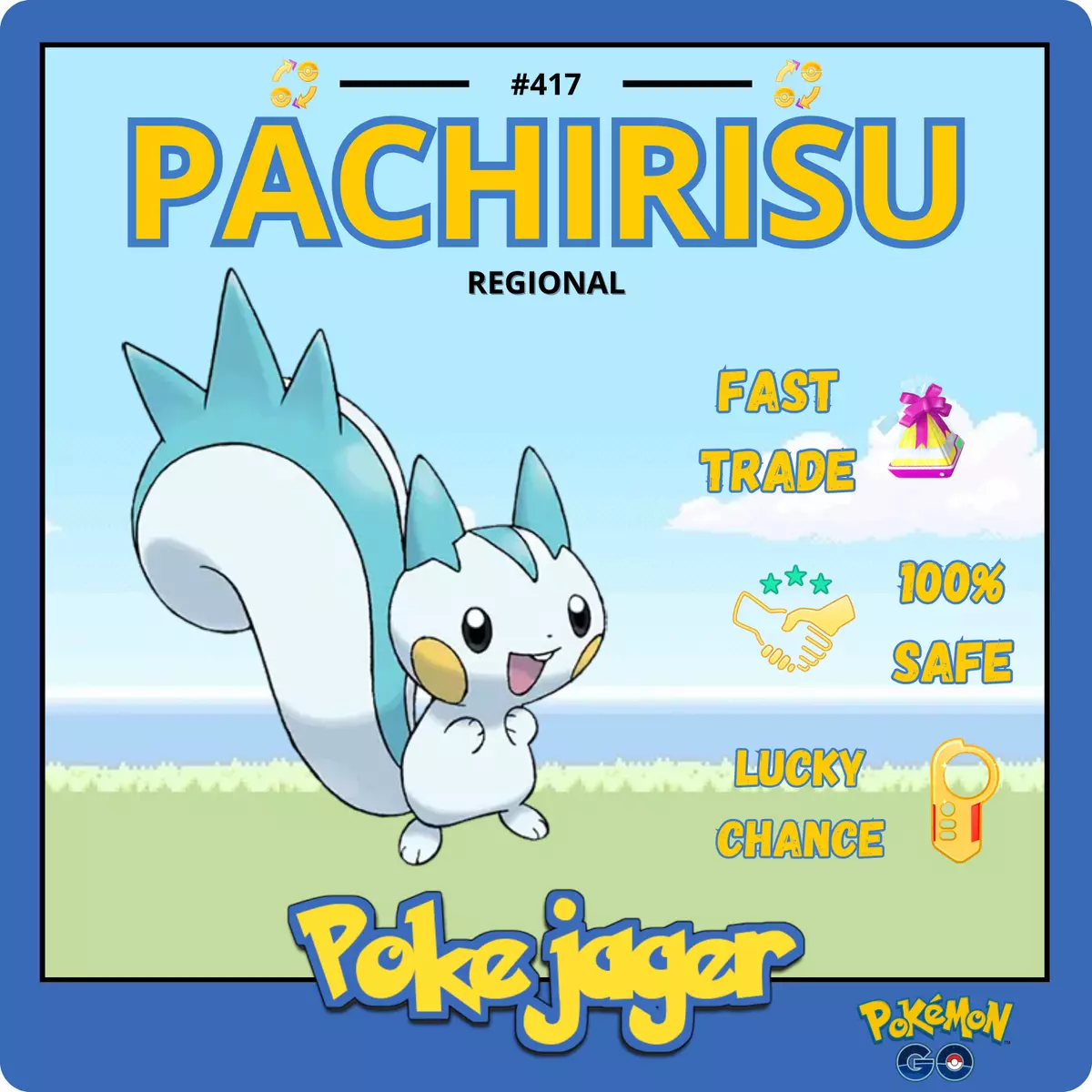 FINALLY!!! Got me 4* Pachirisu :) : r/pokemongo