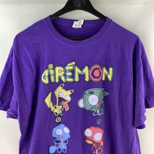 Giremon T-Shirt Size XL Purple Mens Pokemon Lookalike Characters Cartoon - Picture 3 of 8