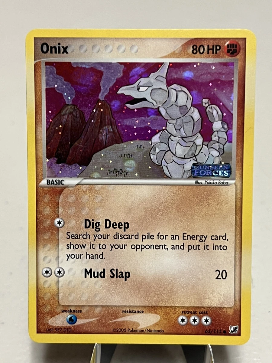 Verified Onix - Base by Pokemon Cards