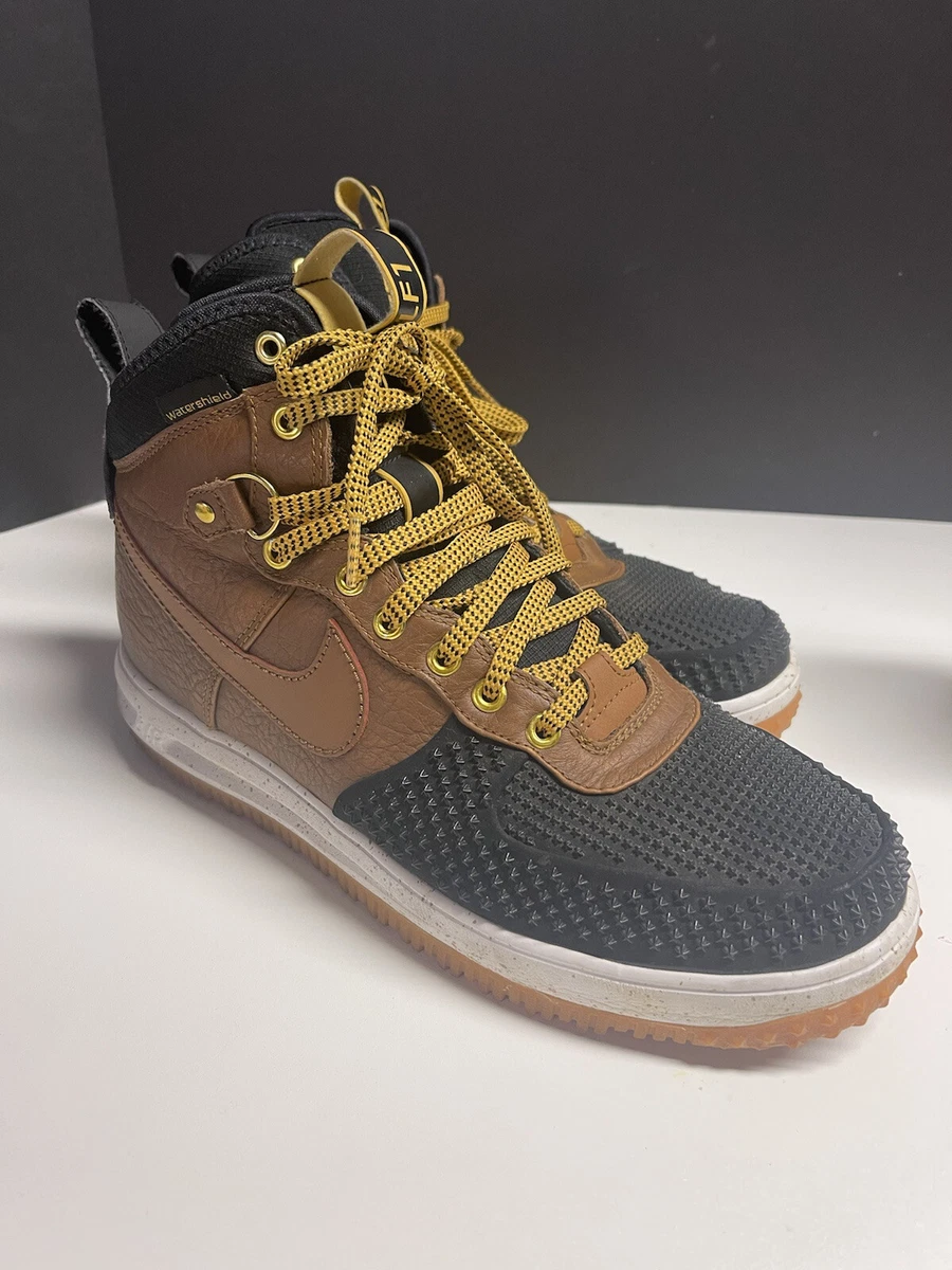 Nike Force 1 DuckBoot Light British Tan 805899-004 10.5 EXCELLENT | eBay