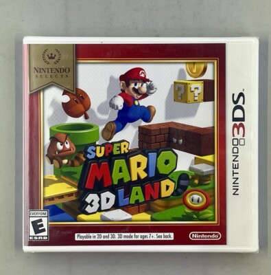Super Mario 3D Land Nintendo 3DS Nintendo Selects Edition  New & Sealed