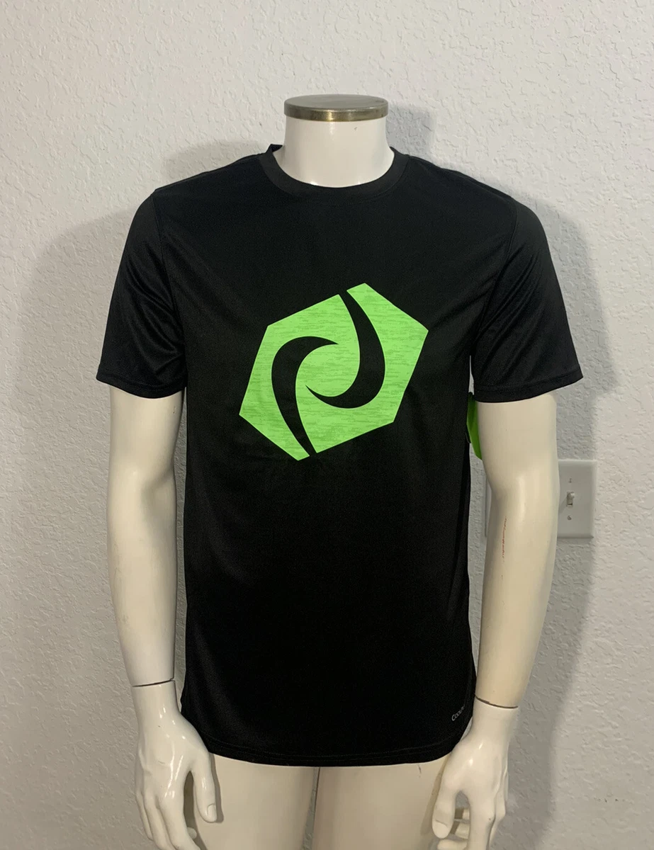 Black and neon hotsell green shirt mens