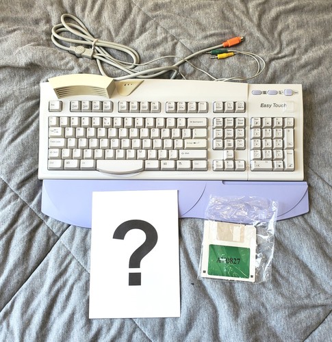 New in box - CLICKER 98 - vintage multimedia keyboard - built in stereo speakers - Picture 3 of 6