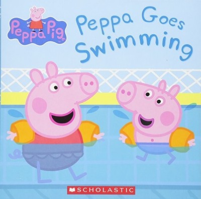 PEPPA GOES SWIMMING (PEPPA PIG) By Scholastic & Eone **BRAND NEW**