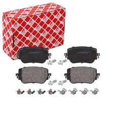 FEBI BREMSBELÄGE SATZ HINTEN passend für MERCEDES A-KLASSE B-KLASSE CLA EQA EQB 