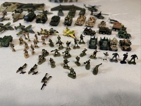 Galoob Micro Machines Military Freedom Force Lot - Patriot, AH64, Abrams, A-10