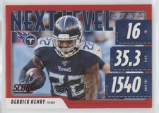 2020 Score Next Level Stats Red Derrick Henry #NLS-DH 0i21