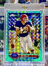 2024 Topps Jim Kelly - Teal Refractor SN /175 - Buffalo Bills