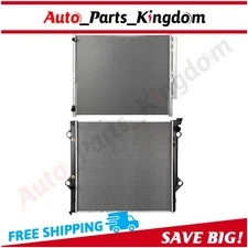 Aluminum Radiator & AC Condenser Cooling Kit For 2003-2009 Toyota 4Runner 4.0L