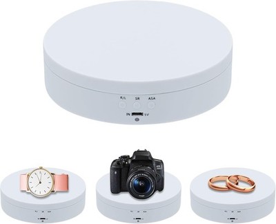 Mcbazel 360-Grad-Drehständer für Fotografie 360°, Elektrisch Drehbarer