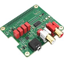 Raspberry Pi HiFi DAC HAT PCM5122 384kHz 32bit Audio Card Zero 3B 4 5 RCA