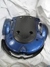 Blue Shroud With Fender Covers From Jazzy Jet 3 Ultra Wheelchair