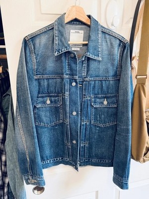 VISVIM 19 101 Denim JACKET DMGD- 1001 