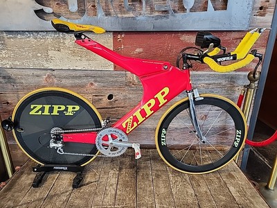 Vintage Zipp 2001 - Time Trial TT Bike - Long/Short Beam - Dura