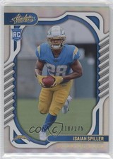 2022 Panini Absolute Rookies Spectrum 218/275 Isaiah Spiller #116 14tu
