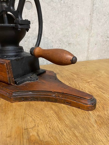 Coffee mill, manual, antique, vintage, rare, steel, electia, made in Italy - Picture 11 of 11