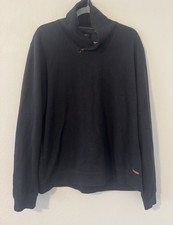 Ted Baker London Shawl Collar Sweater Black Men's Sz 6 US 2XL